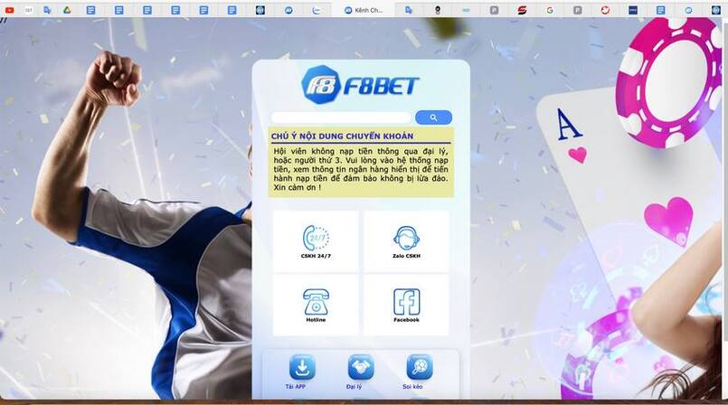 Bạn có thể liên hệ với F8Bet qua trò chuyện trực tiếp và email